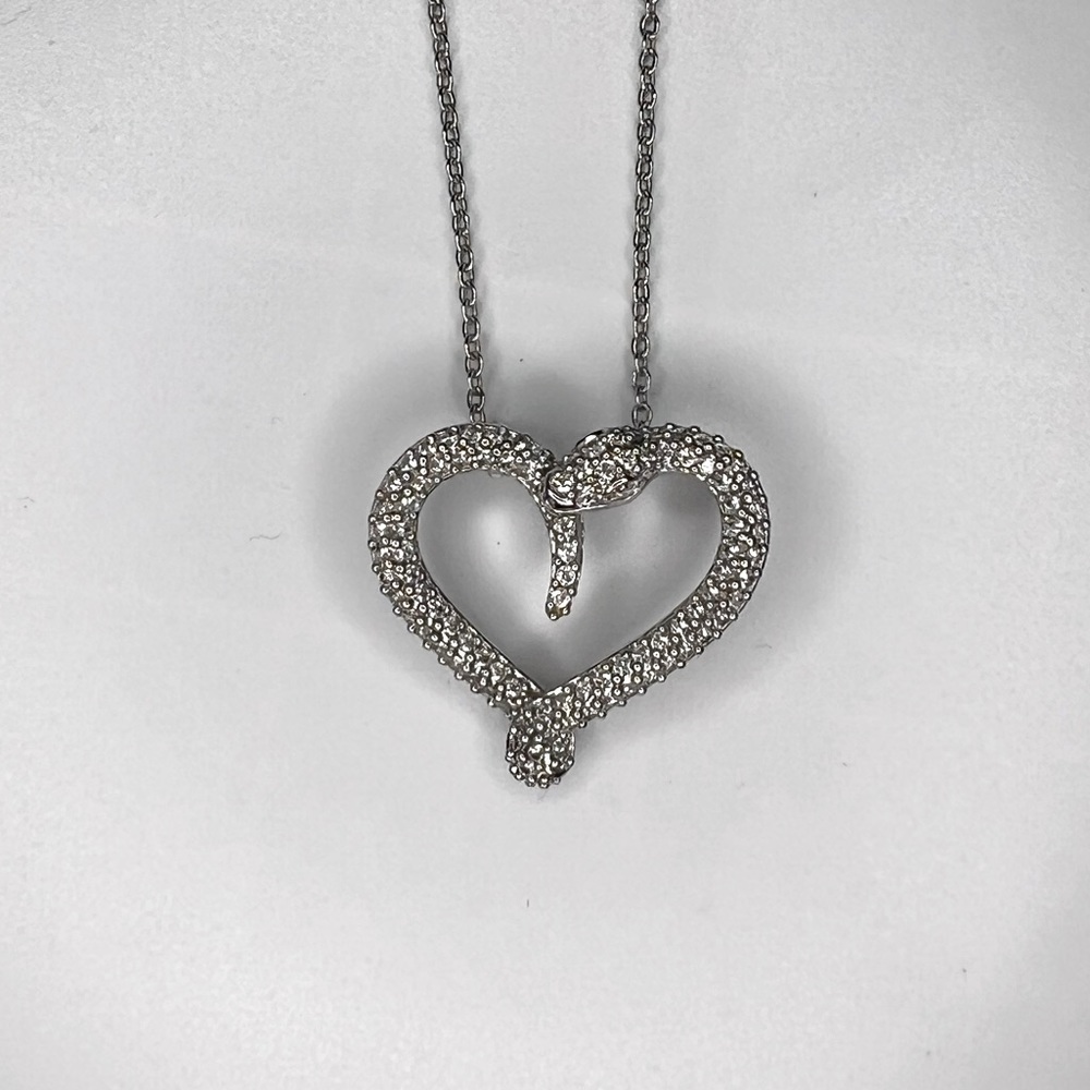 Swarovski Serpent Heart Pendant